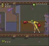 une photo d'Ã©cran de The Mask sur Nintendo Super Nes